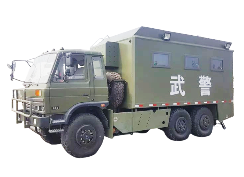 軍用野外餐廚車 六驅餐車 6x6炊事車方艙